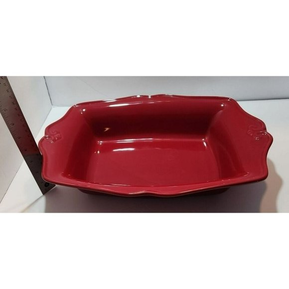 Princess House Pavillion Berry Deep Dish Rectangular Baking Dish - Picture 16 of 16